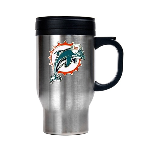 miami dolphins travel mug engraved gift collection