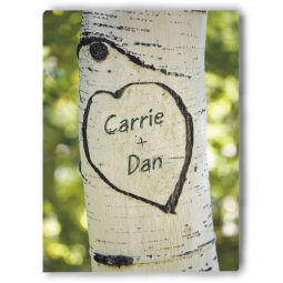 Carved Tree Canvas