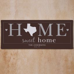 Home Sweet Home Canvas