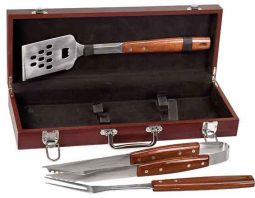 Rosewood BBQ Set