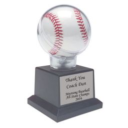 Baseball Holder on Pedestal
