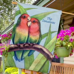 Birds House Flag
