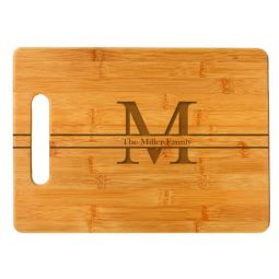 Center Initial Cutting Board