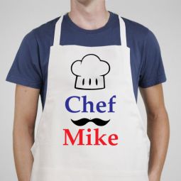 Chef Mustache Apron