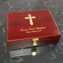 Cross Keepsake Box