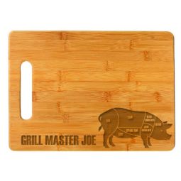 Cuts Of Pork Cutting Board