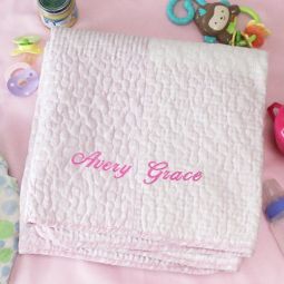 Pink Baby Quilt