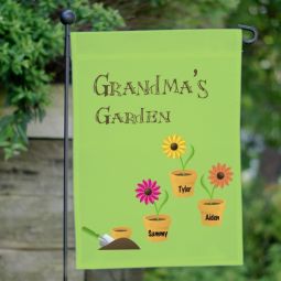 Flower Pot Garden Flag