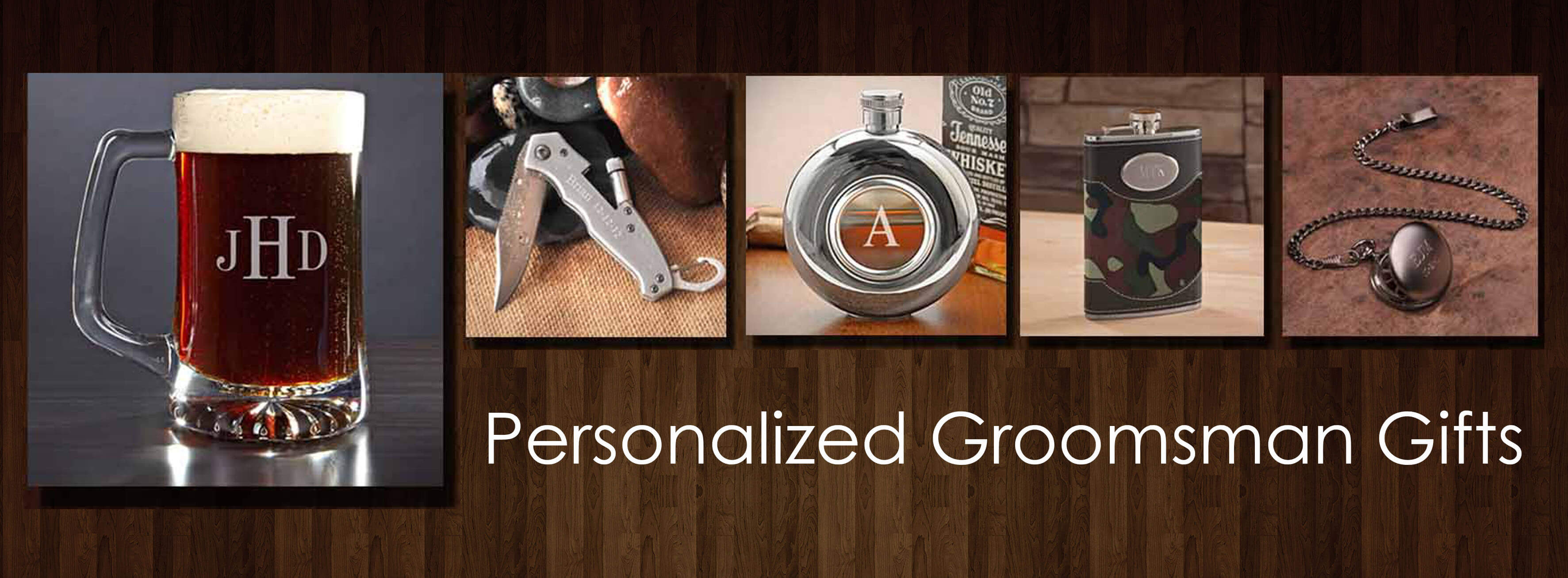 Personalized Groomsmen Gifts by Engraved Gift Collection