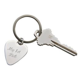 Guitar Pick Keychain