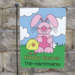 Happy Easter Garden Flag