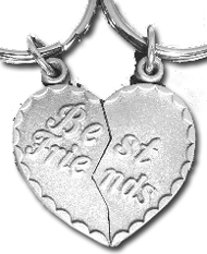 Best Friends Key Chain