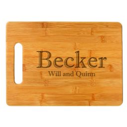 Last Name Cutting Board
