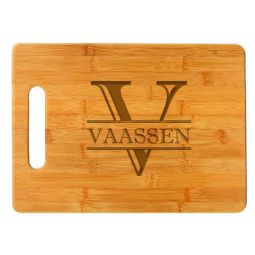 Last Name Initial Cutting Board