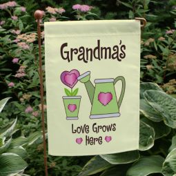 Love Grows Garden Flag