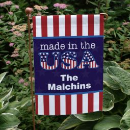 Made in USA Garden Flag