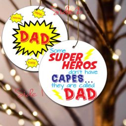 Super Dad Ornament