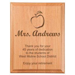 Teacher Retire Plaque