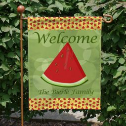 Watermelon Garden Flag