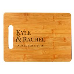Wedding Date Cutting Board