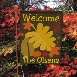 Welcome Fall Garden Flag