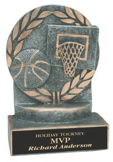 Basketball Wreath Award
