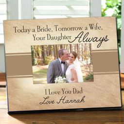 Bride Wife Daughter Always Frame