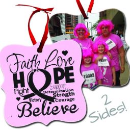 Cancer Hope Ornament