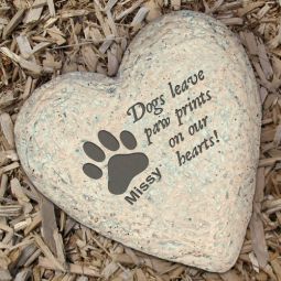 Dog Memorial Garden Stone