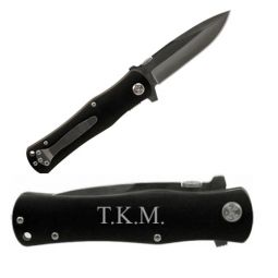 Black Handle Knife