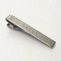 Gun Metal Tie Bar