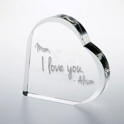 Love Letter Crystal Heart