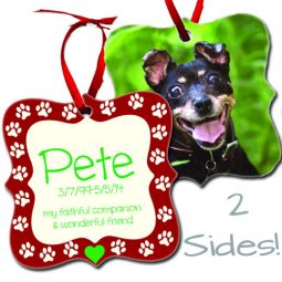 Pet Paws Ornament
