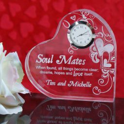 Soul Mates Clock